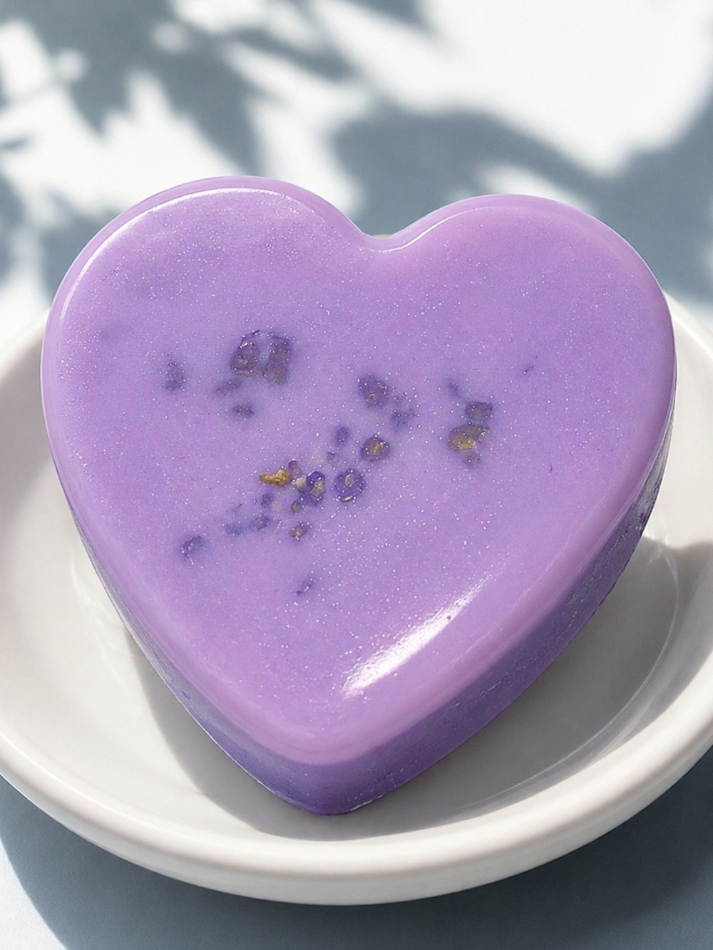 Watermelon soap SHIMMER 3x2in 8oz handcrafted shea butter & coconut based